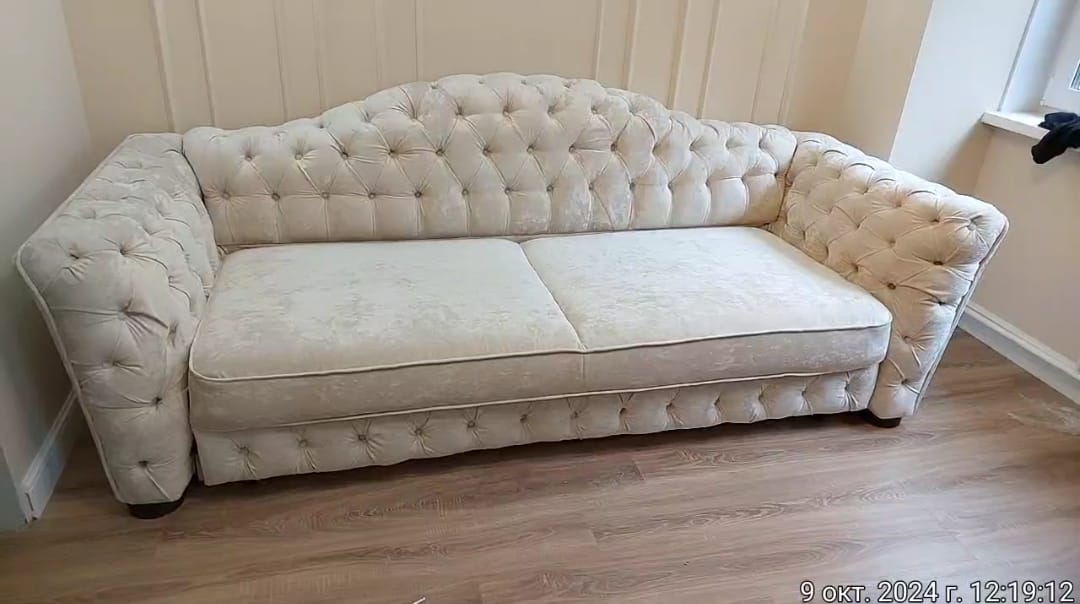 Обивка дивана. Ладушкин