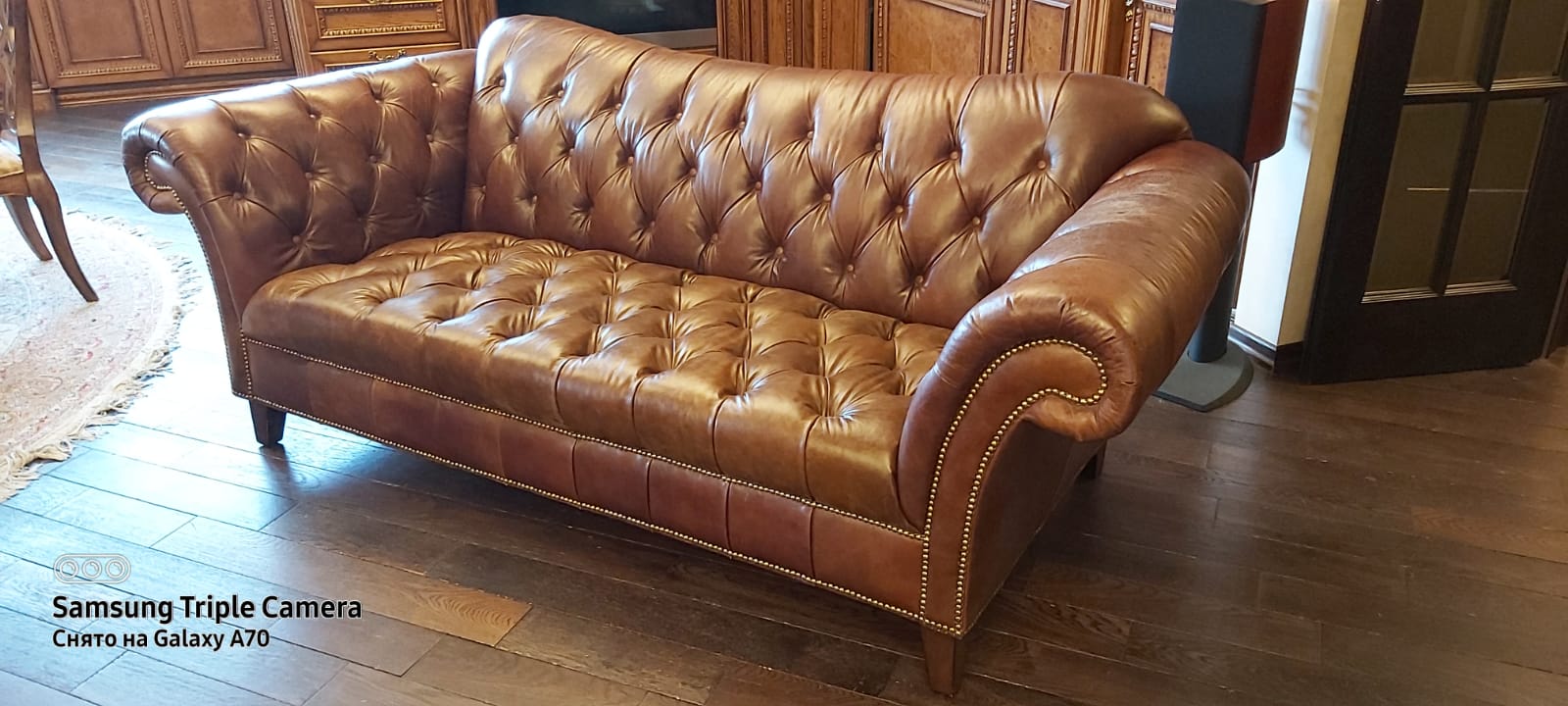 Перетяжка дивана. Ладушкин