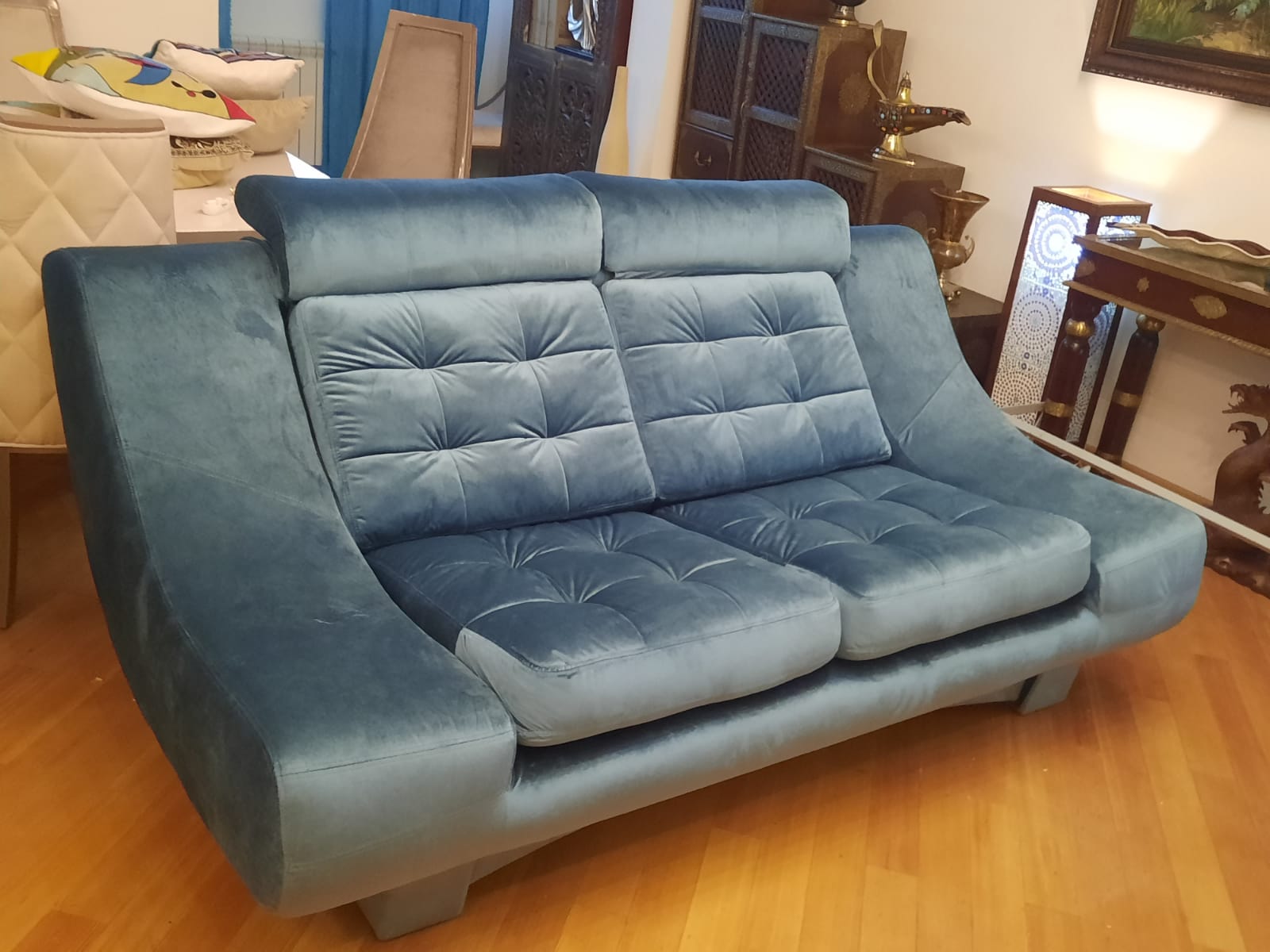 Обивка дивана на дому. Ладушкин